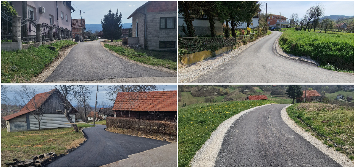 Nastavljamo s uređenjem nerazvrstanih cesta: Asfaltirane nove dionice